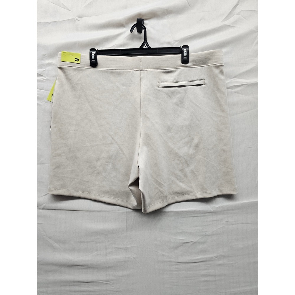 All in Motion Womens Athletic Shorts Stone Poly Blend Workout Size XXL - Picture 2 of 6